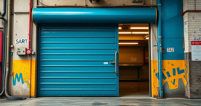 Pintura Eletrostática para Portas de Enrolar: Vantagens e Benefícios