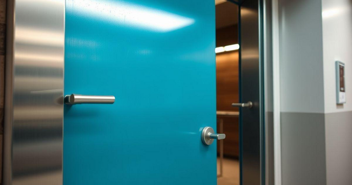Pintura eletrostática para portas de aço: Benefícios e Vantagens