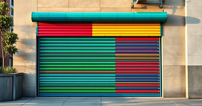 Como a Pintura Eletrostática Transforma Portas de Enrolar Como a Pintura Eletrostática Transforma Portas de Enrolar