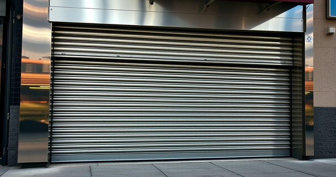 Portas de enrolar de aço inox: segurança e estilo para sua loja Portas de enrolar de aço inox: segurança e estilo para sua loja