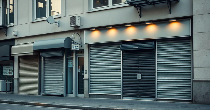 Portas de Enrolar para Comércio: Vantagens e Tipos Ideais