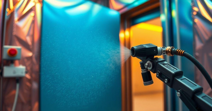 Aprenda sobre Pintura Eletrostática de Portas e suas Vantagens