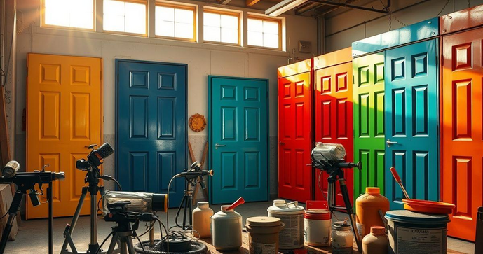 Melhores práticas para pintura eletrostática de portas em SP Melhores práticas para pintura eletrostática de portas em SP