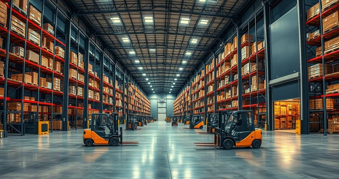 Portas industriais automáticas garantem segurança e eficiência no transporte de mercadorias Portas industriais automáticas garantem segurança e eficiência no transporte de mercadorias