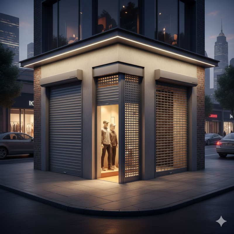 Portas Comerciais de Enrolar: Guia para Escolher a Melhor Opção para Seu Negócio