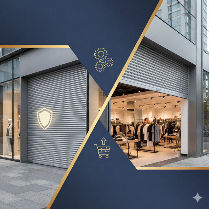 Vantagens e Funcionalidades das Portas Comerciais de Enrolar para Otimizar Seu Negócio